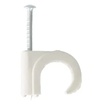 HANDSON kabelclip rond grijs 11-15mm (15 stuks)