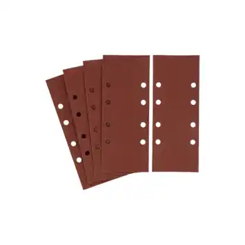 Irwin schuurvel 230 x 93 mm K150 voor klembevestiging, met perforatie voor  Bosch, Skil, Gamma, Makita, Metabo, 5 stuks.