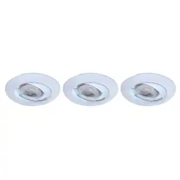 KARWEI inbouwspot richtbaar wit 3 stuks