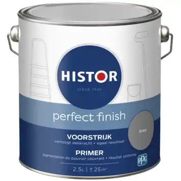 Histor Perfect Finish voorstrijk Grey 2,5 liter