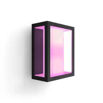 Philips Hue muurlamp Impress zwart - wit en gekleurd licht 16W - breed model