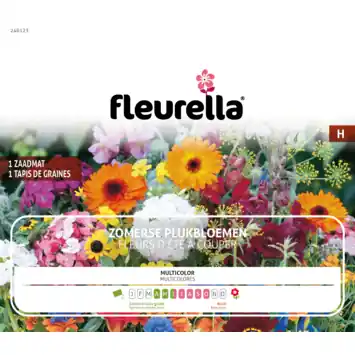 Fleurella zaden zomerse plukbloemen