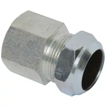 Sanivesk CV Knel Recht Overgang 15mmx1/2"F Staalverzinkt