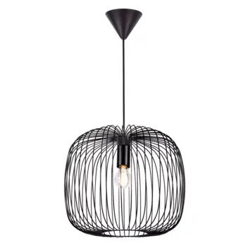 Nordlux hanglamp Beroni 40 cm zwart