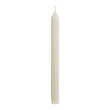 Dinerkaars stearine l.groen 24 stuks display - h25xd2,2cm