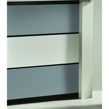 CanDo Radiatorpaneel Mix&Match Grijs MDF 100x20 cm