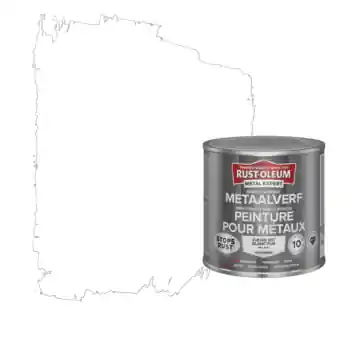 Rust-Oleum metaalverf gloss RAL9010 250 ml