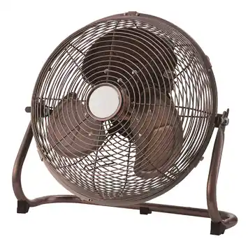 Handson vloerventilator Roma 30cm koperkleur