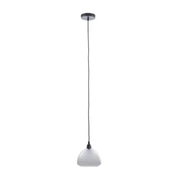 Hanglamp Kai smoke glas 10,5x12,5 cm