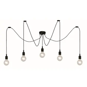 Lucide hanglamp Fix Multiple Pendel zwart 200x400 cm (hxb)