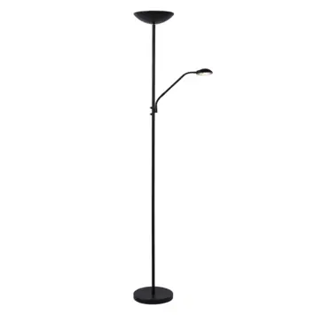 Lucide vloerlamp Zenith zwart