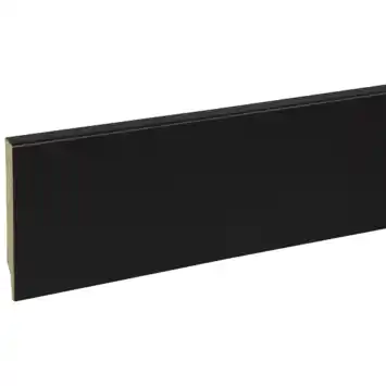 Muurplint blok zwart 1,2 x 10