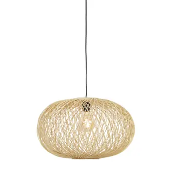 Hanglamp Lenni rotan naturel Ø55x35 cm