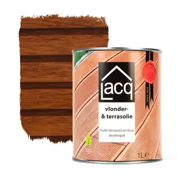 Lacq Vlonder & Terras olie bankirai 1 liter