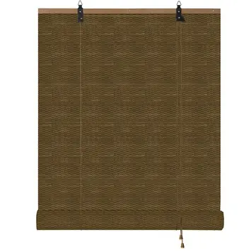 KARWEI bamboe roll-up lichtdoorlatend bruin gemêleerd (kleurnr. 1029) 90x180 cm (bxh)