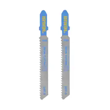 Irwin decoupeerzaagblad medium T-aansluiting voor hout / spaanplaat - 2 stuks