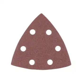 Irwin schuurvel driekhoek 95 x 95 mm zelfhechtend K80, 5 stuks