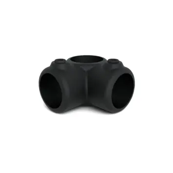Novidade steigerbuis koppelstuk hoekstuk zwart ø 27 mm