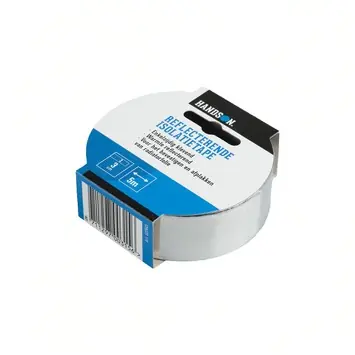 Handson Reflecterende Isolatietape 30mm, rol van 5m