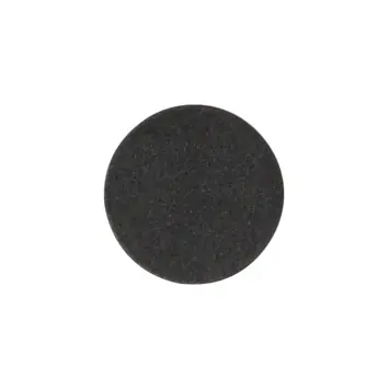HANDSON anti slip rubber Ø22 mm zwart 12 stuks