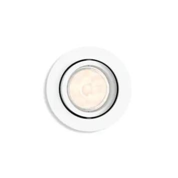 Philips Donegal inbouwspot excl. lampen GU10 rond richtbaar max. 5,5W wit
