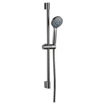 Atlantic doucheset Asher 5 standen gunmetal