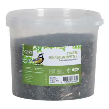 Emmer rond zonnebloempitten 2,2 kg