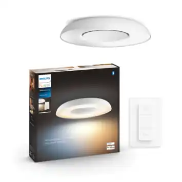 Philips Hue plafondlamp Still wit - warm tot koelwit licht 22.5W - met 1 dimmer switch