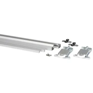 StoreMax Basic schuifdeurpakket R-60 - aluminium - 280 x 100 cm