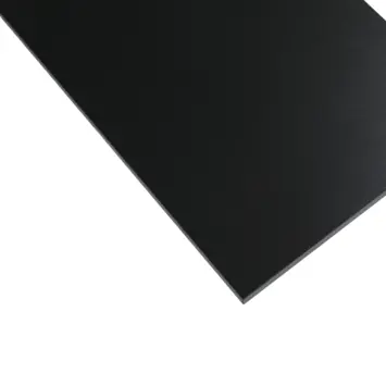 Meubelpaneel zwart 250 x 40 cm 18 mm