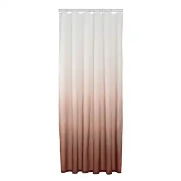Sealskin douchegordijn blend 180x200cm donker roze/wit