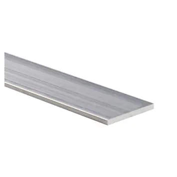 Profiel plat aluminium brut 25x2x2000mm