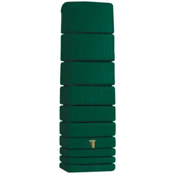 Muurregenton Slim groen 650L + kraantje en vulautomaat