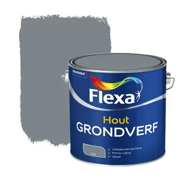 Flexa universele grondverf grijs 2,5 l