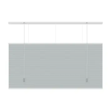 KARWEI dubbel plisségordijn lichtdoorlatend grijs (kleurnr. 6006) 120x180 cm (bxh)