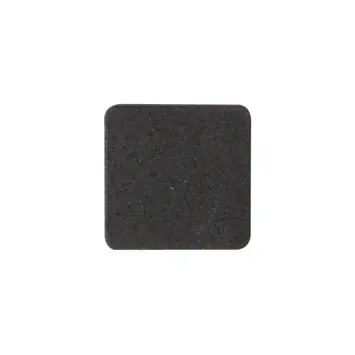 HANDSON anti slip rubber 25x25 mm zwart 9 stuks