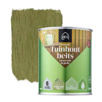 Lacq Produra Tuinhout beits transparant olijf 750 ml