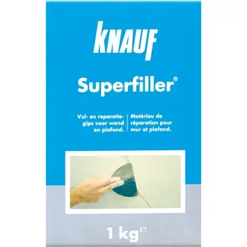 Knauf Superfiller vul- en reparatiegips 1 kg