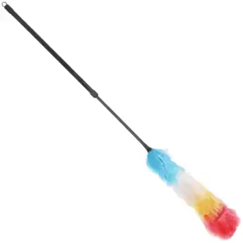 Plumeau met telescoopsteel 115 cm