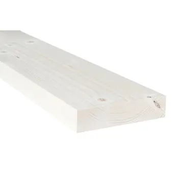 Bouwhout vuren geschaafd 33x143 mm lengte 210 cm