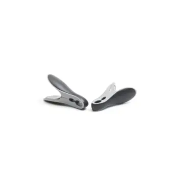 Brabantia wasknijpers zwart/grijs kunststof 8 stuks