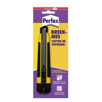 Perfax cutter incl. breekmesje