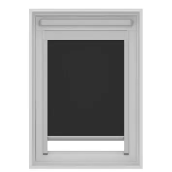 KARWEI dakraam rolgordijn verduisterend zwart (kleurnr. 7005) t.b.v. VELUX® dakraam PK10