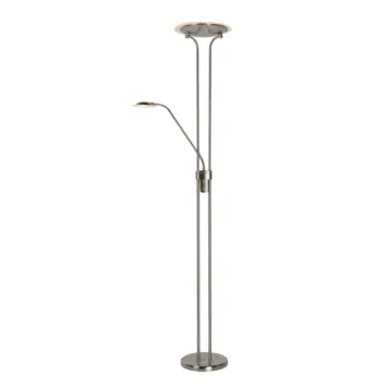 Lucide CHAMPIONLED leeslamp LED dimb. 3000K mat chroom