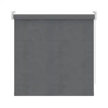 Le Noir & Blanc rolgordijn verduisterend antraciet (kleurnr. 5852) 120x190 cm (bxh)