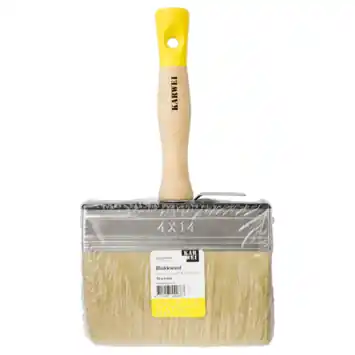KARWEI blokkwast voor watergedragen muurverf 4 x 14 cm