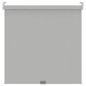 KARWEI rolgordijn met greepbediening verduisterend lichtgrijs (kleurnr. 5733) 60x190 cm (bxh)