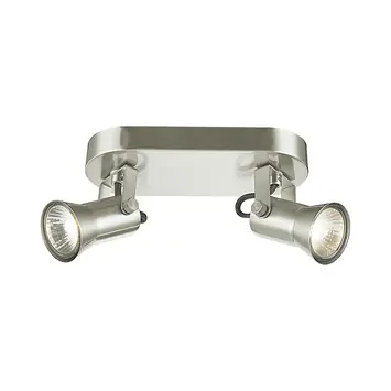 KARWEI spot Mic mat chroom 2-lichts