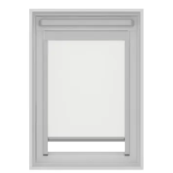 KARWEI dakraam rolgordijn verduisterend wit (kleurnr. 7000) t.b.v. VELUX® dakraam UK08