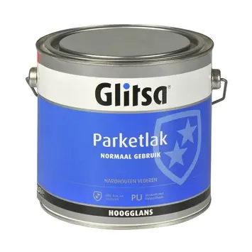 Glitsa parketlak hoogglans blank 2,5 l